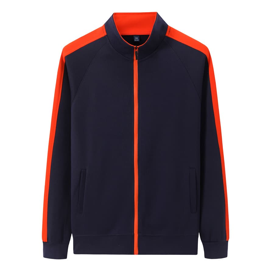 Олимпийка сине-оранжевая - заказать оптом по выгодным ценам - Сине-оранжевый