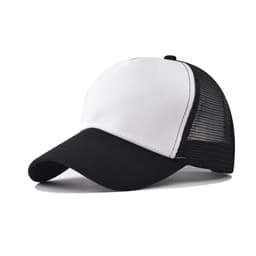 Заказать бело-черную бейсболку - оптом от производителя - Бело-черный