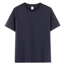 Купить базовую темно-синюю футболку оптом с доставкой - Темно-синий