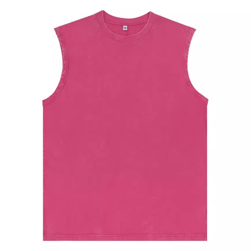 Майка варенка розовая, размер S — купить оптом с доставкой - Розовый