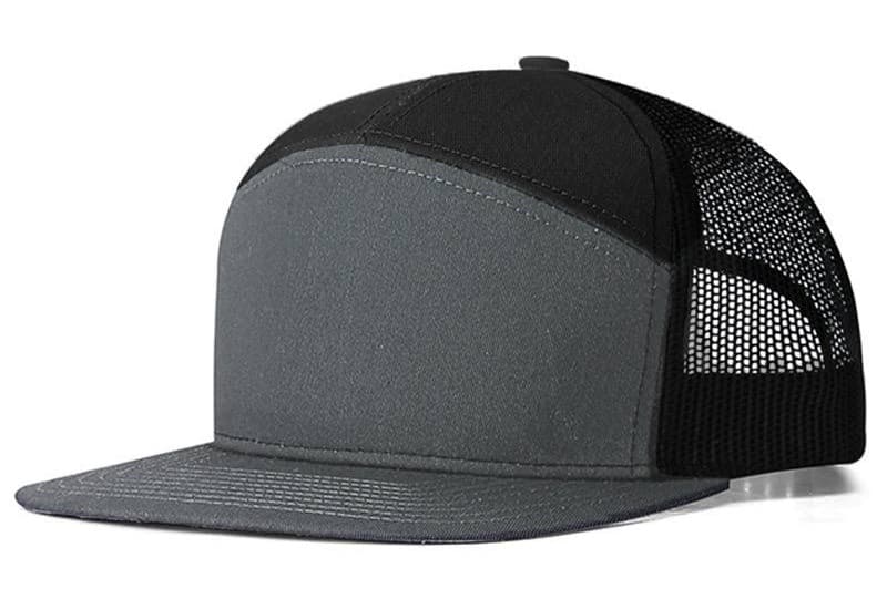 Заказать бейсболку SnapBack оптом от производителя, цвет серо-черный - Серо-черный