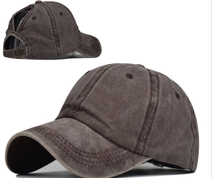 Коричневая бейсболка варенка женская - купить оптом с доставкой - Коричневый