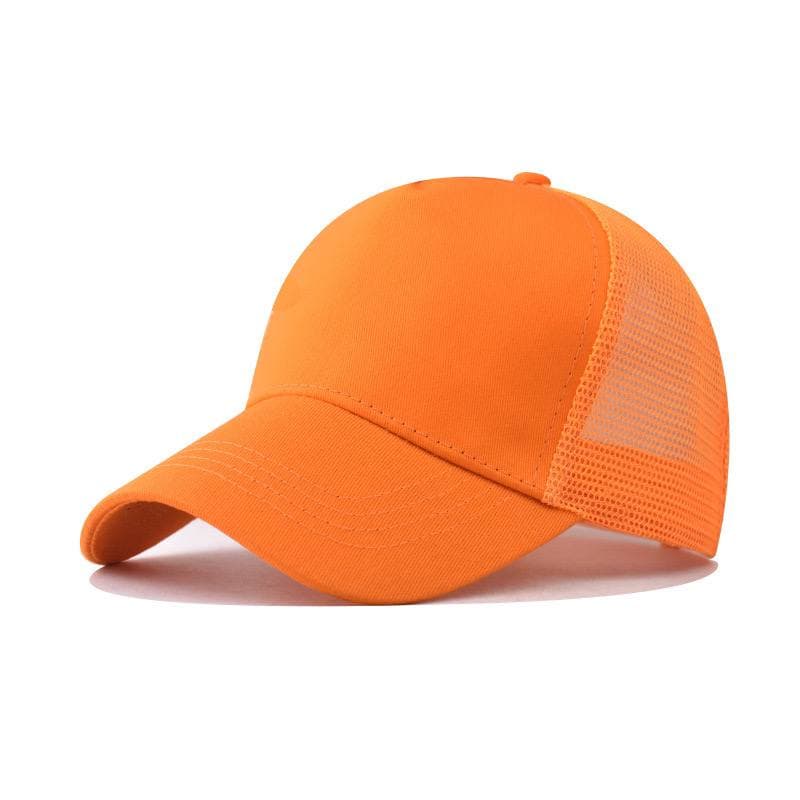 Заказать оранжевую бейсболку - оптом от производителя - Оранжевый