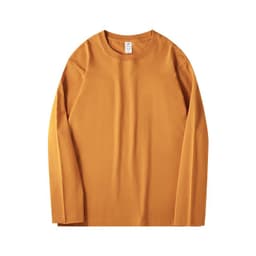 Купить лонгслив оверсайз - оптом за 469 руб, оранжевый цвет - Оранжевый