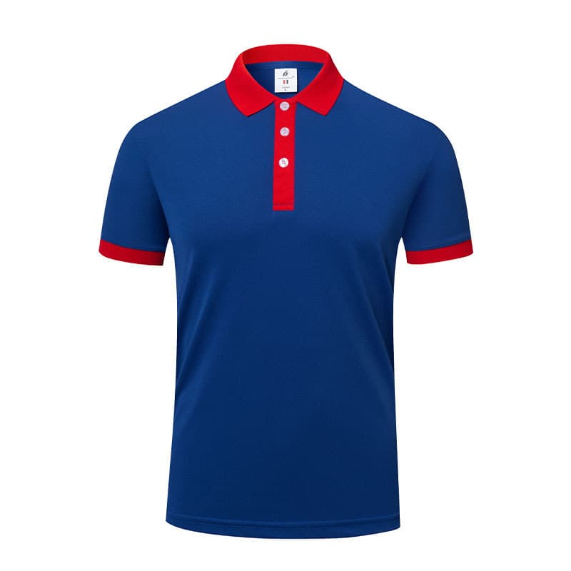 Синее поло купить оптом за 729 рублей, размер L - Синий