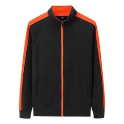 Олимпийка черно-оранжевая - заказать оптом по выгодным ценам - Черно-оранжевый