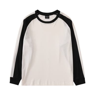 Свитшот сетчатый (Черный, размер S)