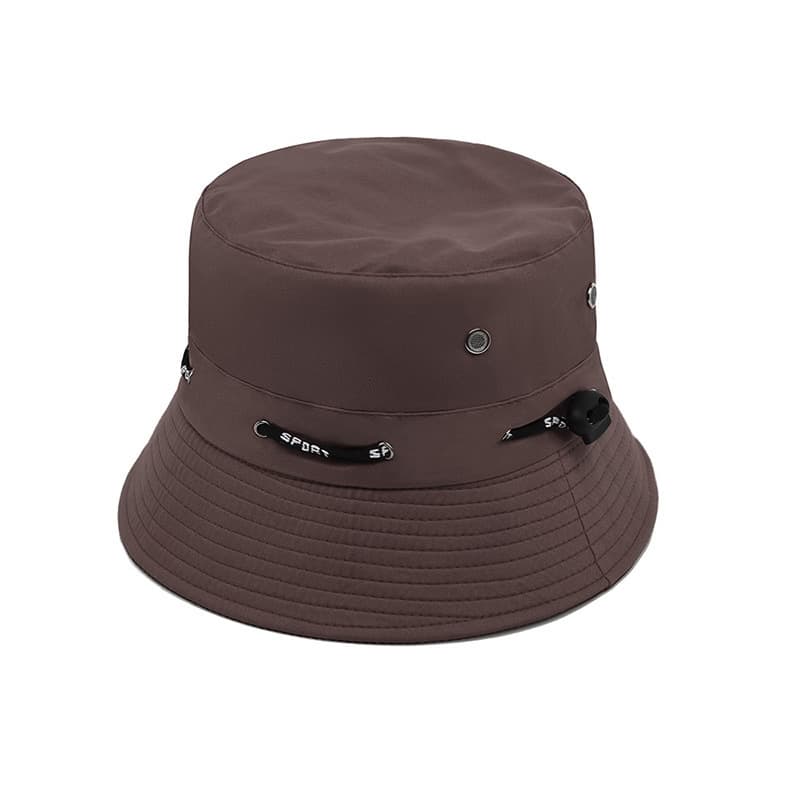 Купить оптом коричневую панаму повседневную от производителя - Коричневый