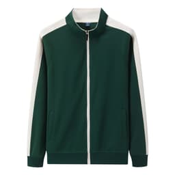 Олимпийка зелено-белая - заказать оптом по выгодным ценам - Зелено-белый