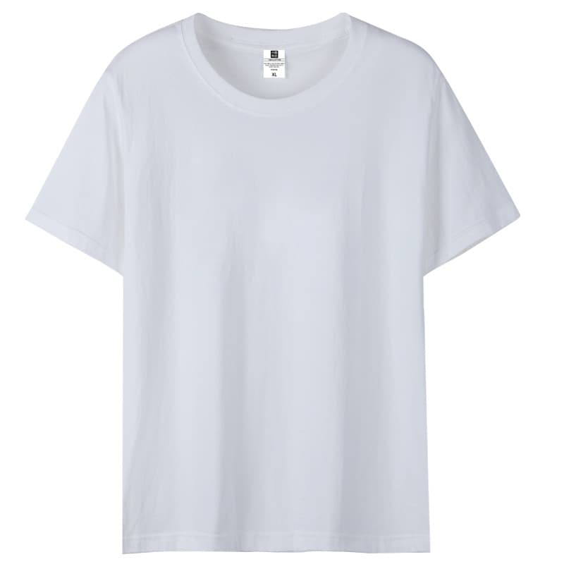 Купить базовую белую футболку оптом с доставкой - Белый