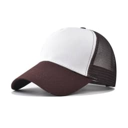 Заказать коричнево-белую бейсболку - оптом от производителя - Коричнево-белый