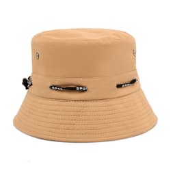 Купить оптом бежевую панаму повседневную от производителя - Бежевый