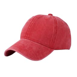 Купить красную бейсболку варенку оптом за 229 рублей - Красный