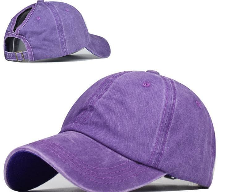 Фиолетовая бейсболка варенка женская - купить оптом с доставкой - Фиолетовый