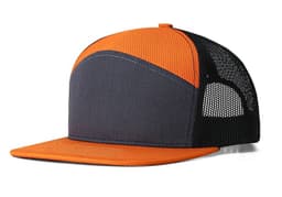 Заказать бейсболку SnapBack оптом от производителя, цвет оранжево-серый - Оранжево-серый