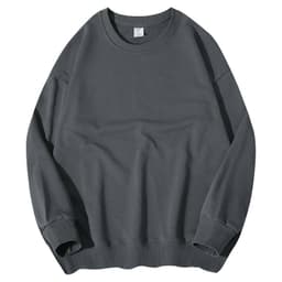 Заказать оптом серый свитшот оверсайз - по топ цене, размер M - Серый