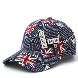 Бейсболка British купить оптом с доставкой, цвет синий - Синий