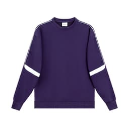 Купить свитшот с полосками - оптом с доставкой, цвет фиолетовый - Фиолетовый