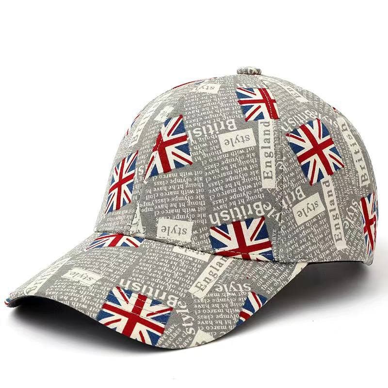 Бейсболка British купить оптом с доставкой, цвет серый - Серый