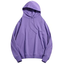 Фиолетовое худи - купить оптом с доставкой, размер 2XL - Фиолетовый
