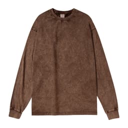 Купить лонгслив варенку оптом по низким ценам, цвет коричневый - Коричневый