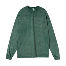 Купить лонгслив варенку оптом по низким ценам, цвет зеленый - Зеленый