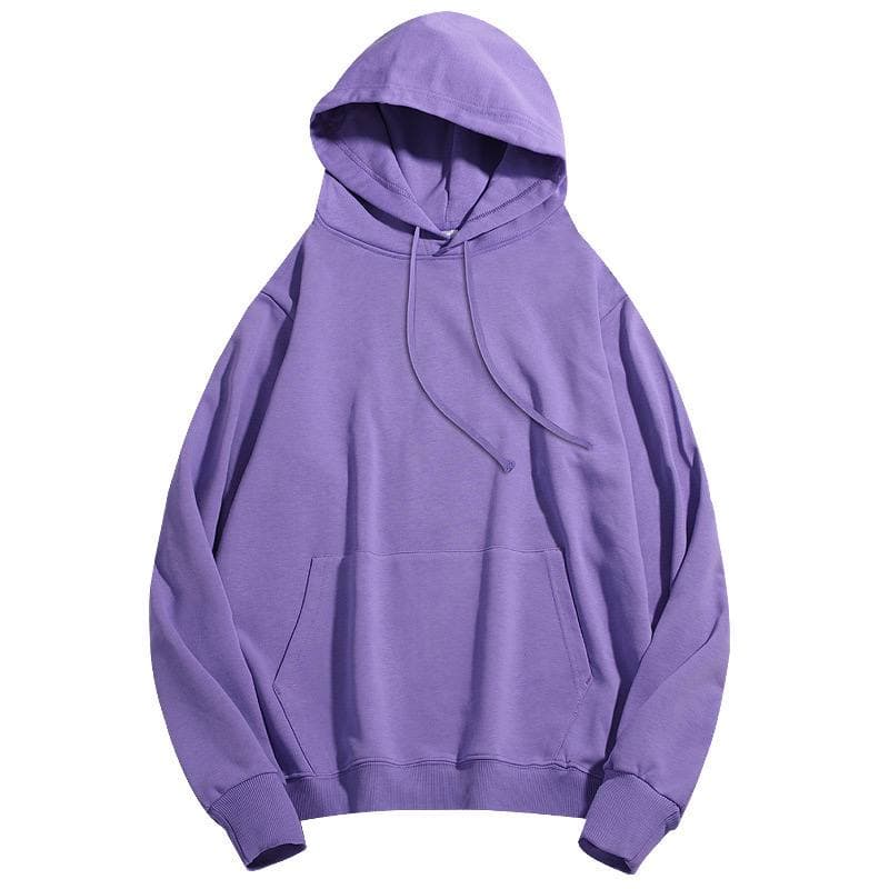 Фиолетовое худи - купить оптом с доставкой, размер L - Фиолетовый