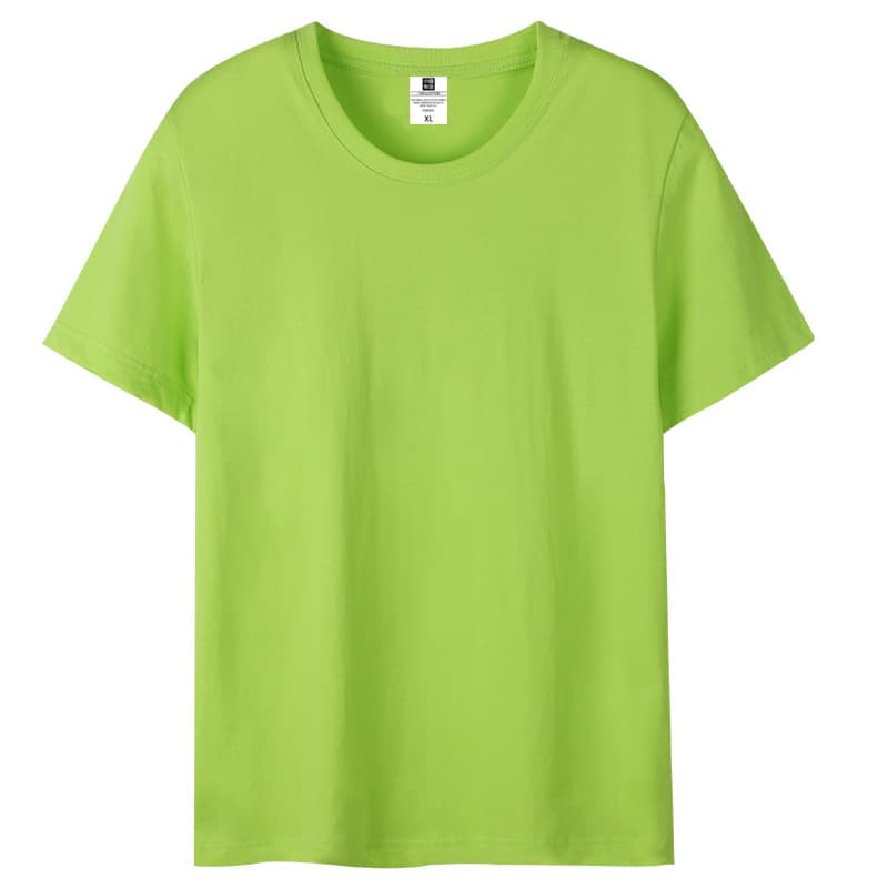 Купить базовую лаймовую футболку оптом с доставкой - Лаймовый