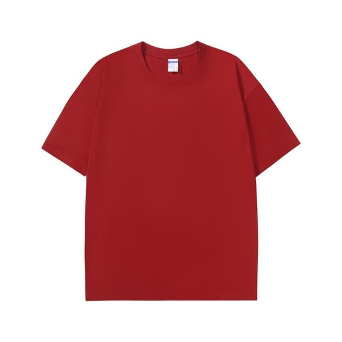 Купить красную футболку оверсайз оптом от производителя - Красный