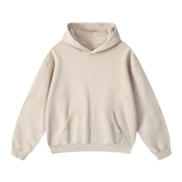 Бежевое худи варенка оверсайз - купить оптом от производителя - Бежевый