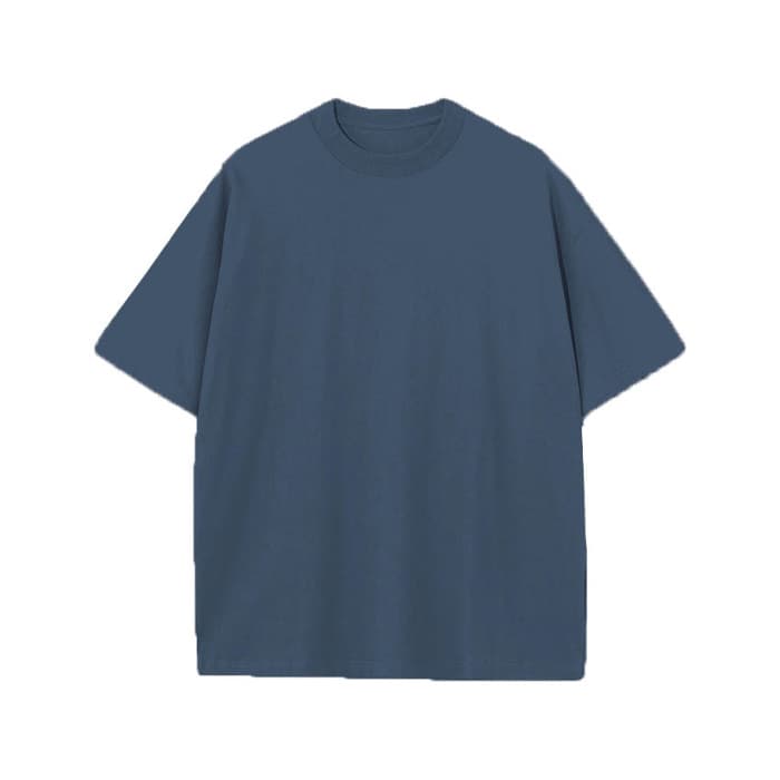 Купить синюю футболку оверсайз оптом от производителя - Синий