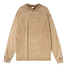 Купить лонгслив варенку оптом по низким ценам, цвет бежевый - Бежевый