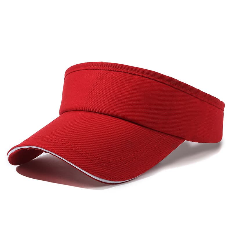 Купить базовые козырьки оптом - доставка по РФ, красный цвет - Красный