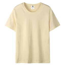Купить базовую бежевую футболку оптом с доставкой - Бежевый