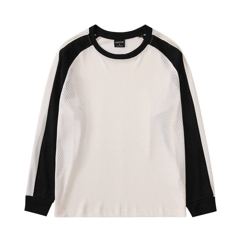 Купить свитшот сетчатый - оптом от производителя, черный цвет - Черный