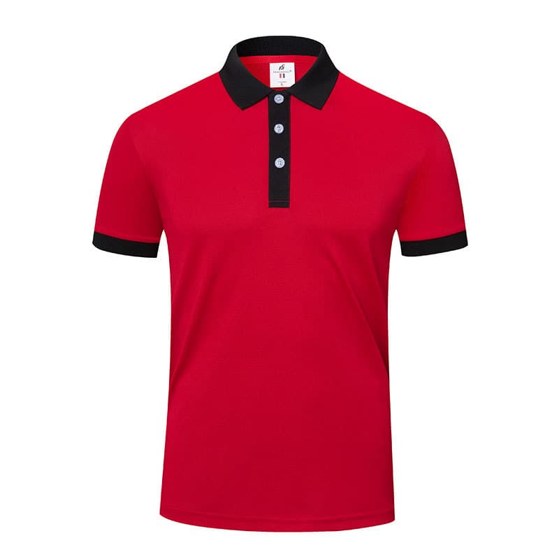 Красное поло купить оптом за 729 рублей, размер L - Красный