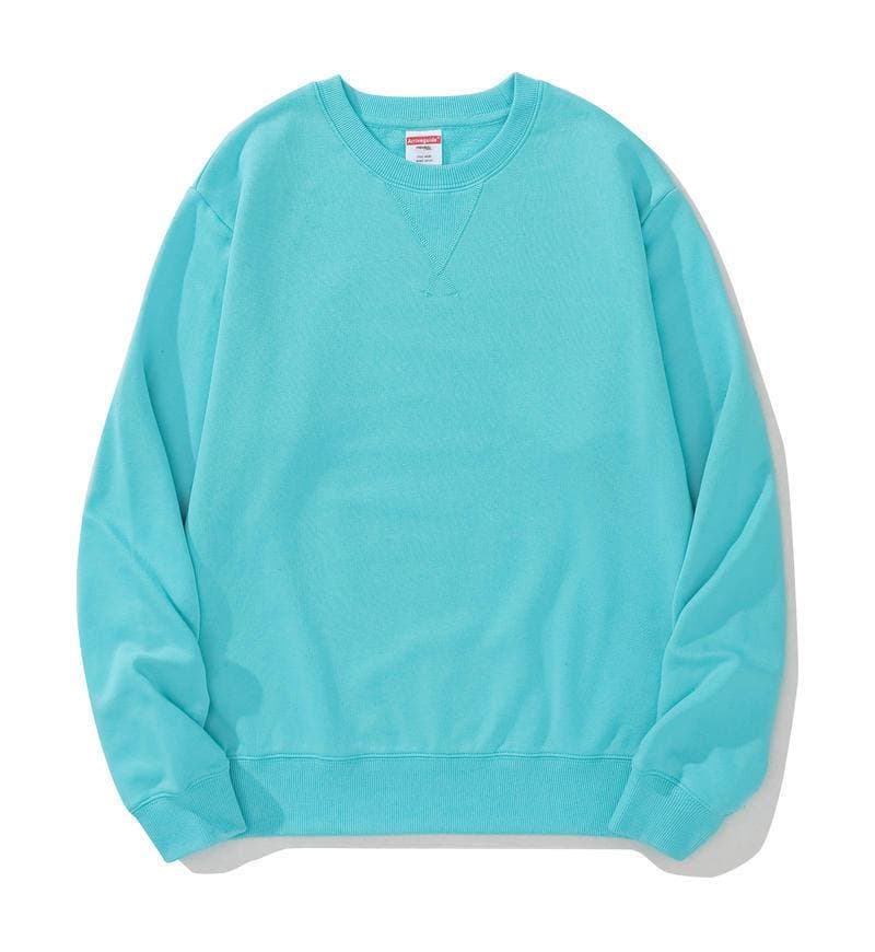 Свитшот голубой классический - купить оптом по низким ценам - Голубой