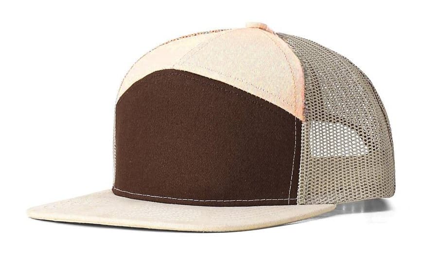 Заказать бейсболку SnapBack оптом от производителя, цвет коричнево-бежевый - Коричнево-бежевый