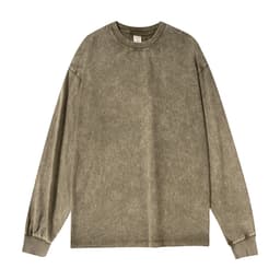 Купить лонгслив варенку оптом по низким ценам, цвет хаки - Хаки