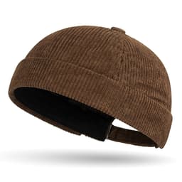 Купить оптом докер из велюра с доставкой, коричневый цвет - Коричневый