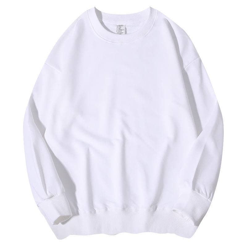 Заказать оптом белый свитшот оверсайз - по топ цене, размер XL - Белый