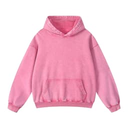 Розовое худи варенка оверсайз - купить оптом от производителя - Розовый